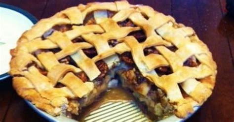 Caramel Apple Pecan Pie | Just A Pinch Recipes