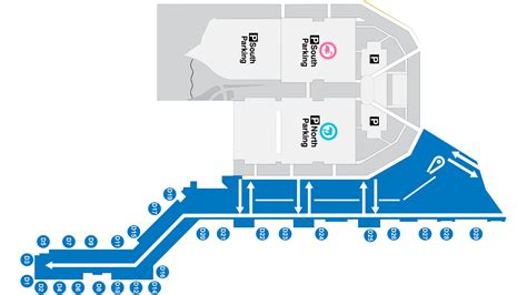 Miami Airport Map (MIA) - Printable Terminal Maps, Shops, Food ...