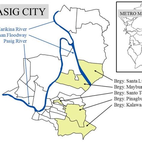 Map Of Pasig City - China Map Tourist Destinations