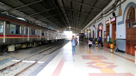 Bogor Railway Station editorial photography. Image of historical ...