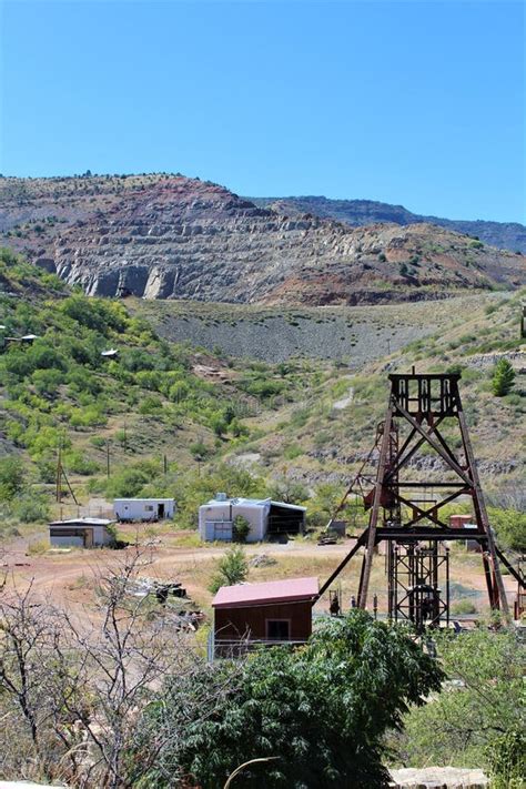 Jerome Arizona Mining Region Stock Photo - Image of mineral, jerome ...