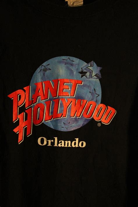 Planet Hollywood Vintage T Shirt From Orlando! Authentic Vintage '90 ...