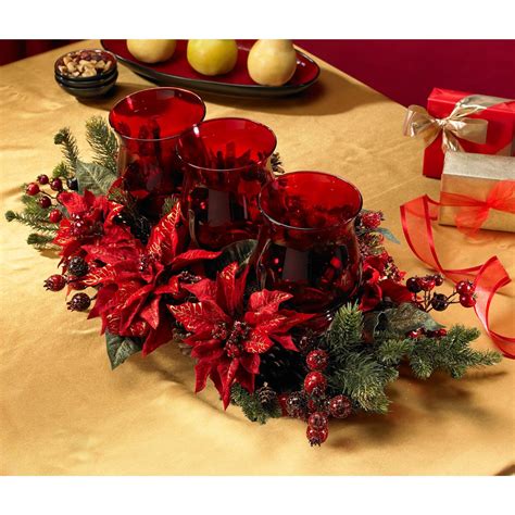 Christmas Table Centerpieces With Candles - WebNuggetz.com | WebNuggetz.com