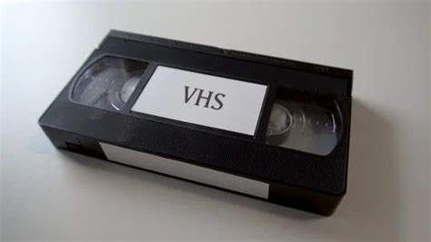 VHS Tape Labeled VHS | Stock Video | Pond5