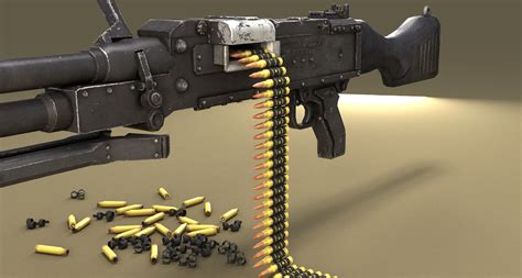 GPMG weapon machine gun | Graphic Objects ~ Creative Market