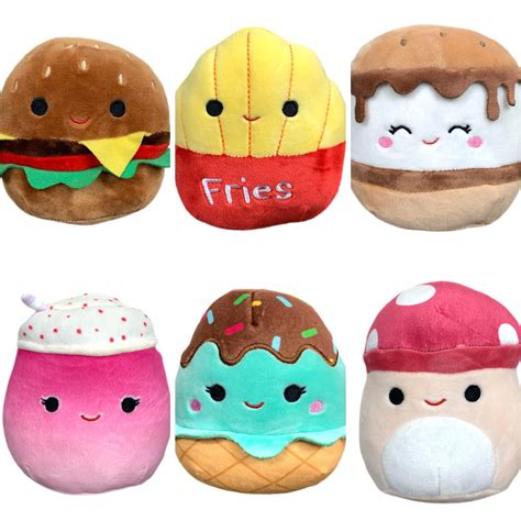 Squishmallow Squad B Food Plush 8" | Cute and Quirky Plush