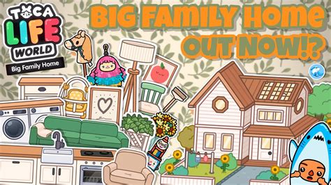 Toca Life World | Big Family Home review! 🏡 (OUT NOW!) Toca Boca - YouTube