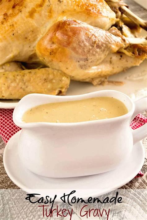 Easy Homemade Turkey Gravy Recipe - Julie's Eats & Treats