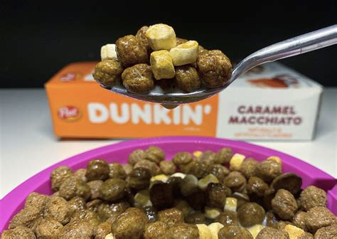 REVIEW: Post Dunkin' Caramel Macchiato Cereal - Junk Banter