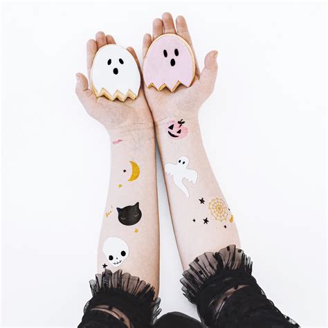 Halloween Temporary Tattoos - Postbox Party