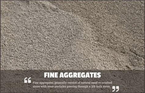 What Are the Benefits of Using Fine Aggregate?