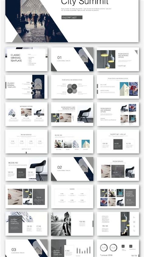 Black White Business Presentation Template | Powerpoint presentation ...