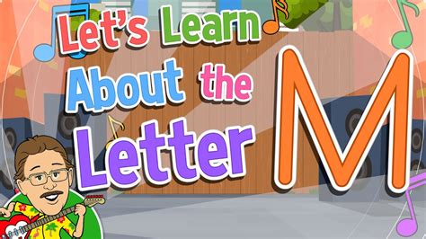 Let's Learn About the Letter M | Jack Hartmann Alphabet Song - YouTube