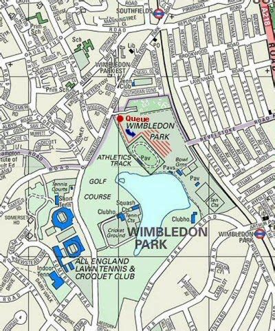 Map of London Underground, Tube Pictures: Map of Wimbledon - British ...