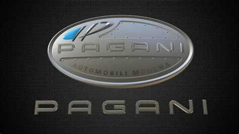 Pagani Logo - 3D Model by 3d_logoman