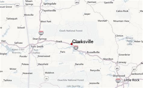 Clarksville, Arkansas Weather Forecast