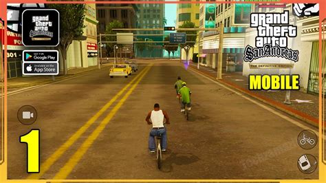 GTA San Andreas Definitive Edition Mobile Gameplay Walkthrough Part 1 ...