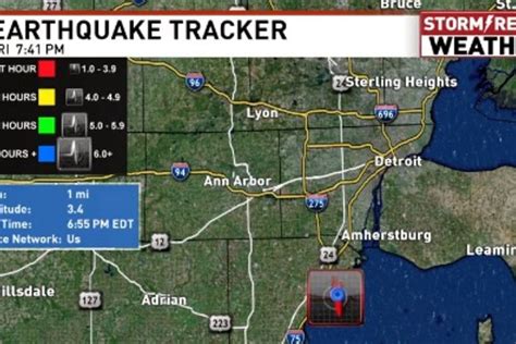 Earthquake Today Michigan / Chicago Area Feels Shakes After Southwest ...