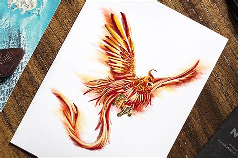 Phoenix Drawing - How to Draw a Fiery Phoenix! - Art in Context