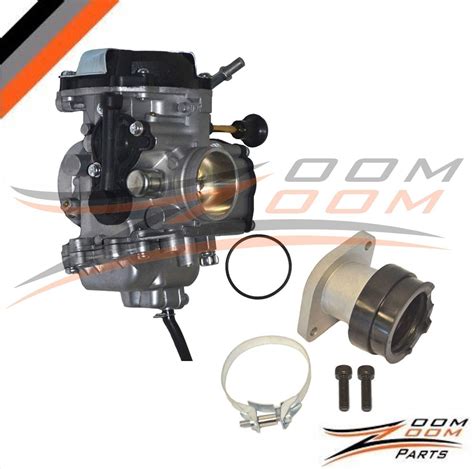 Carburetor Intake For Yamaha Bear Tracker 250 YFM 250 Yfm250 Atv Quad ...