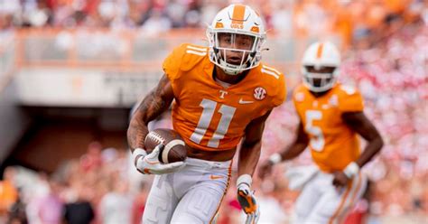 Tennessee receiver Jalin Hyatt inks NIL deal with Hyatt - On3