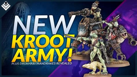 Amazing New 40K Reveals! Brand New Kroot models and Mandrakes for ...