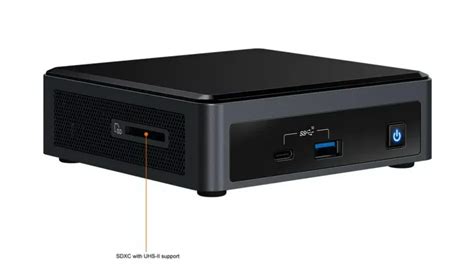 Intel NUC i3 10th Gen Barebone Slim MiniPC System Unit for Home Office ...