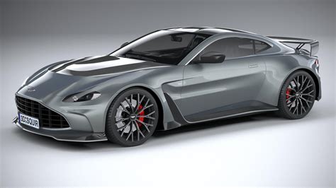 Aston Martin V12 Vantage 2023 - 3D Model by SQUIR