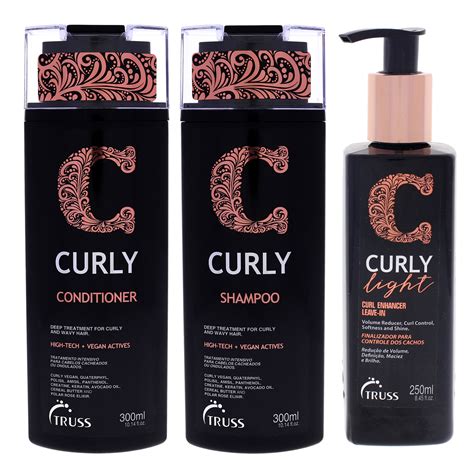 Truss Curly Shampoo and Conditioner and Light Cream Kit - Walmart.com