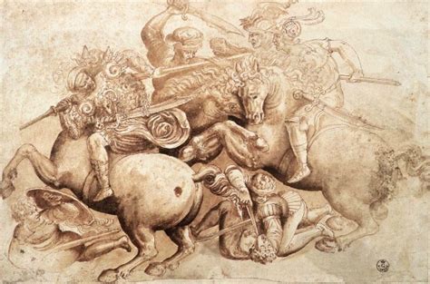 The Battle Of Anghiari Painting at PaintingValley.com | Explore ...