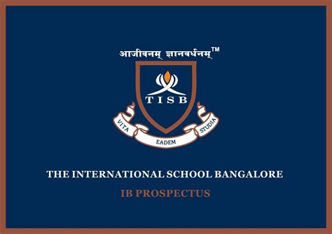 TISB IB Prospectus 2022-23 by The International School Bangalore - Issuu