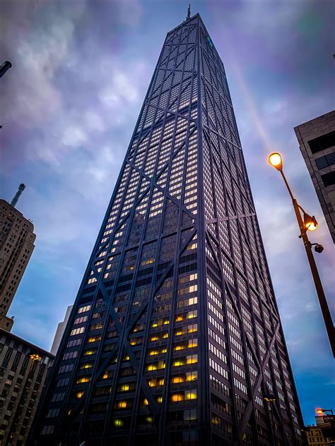 John Hancock Center - Chicago (457m) : skyscrapers