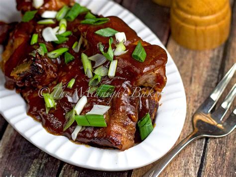 Slow Cooker Brown Sugar Country-Style Pork Ribs Recipe by Midnight ...