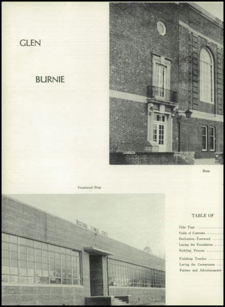 Explore 1956 Glen Burnie High School Yearbook, Glen Burnie MD - Classmates