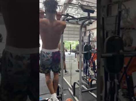 Nle Choppa Gym Workout #nlechoppa #shorts - YouTube