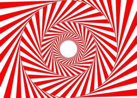 Red Optical Illusion Spiral Vector Background, Wallpaper, Op Art Spiral ...