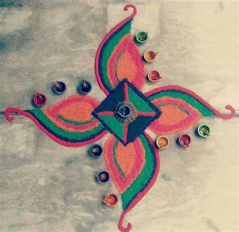 Easy & Creative Rangoli Designs for Kids - Kids Art & Craft