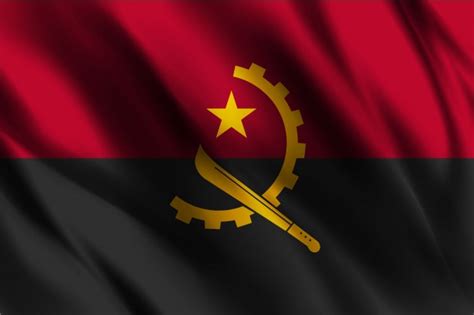 Flags Of The World: Angola Flag - Koryo Tours