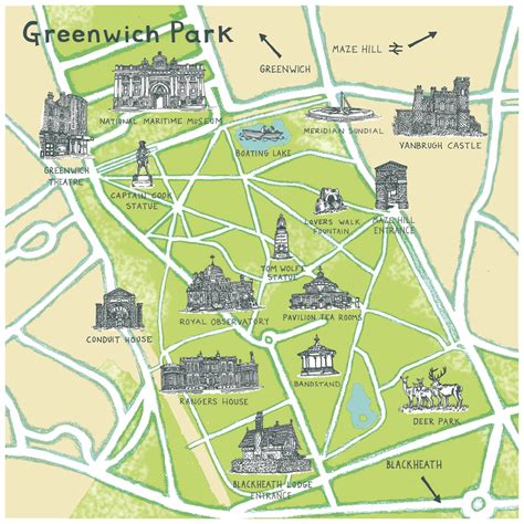 greenwich-park-map-guide | The Culture Map