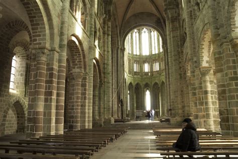 Inside Mont St Michel - my recent visit to the abbey