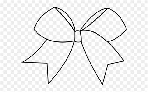 Cheer Bow Outline