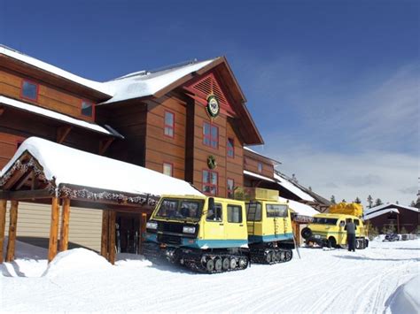 Old Faithful Snow Lodge Winter | Yellowstone National Park Lodges