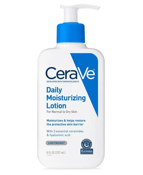 CeraVe – Unscented Daily Moisturizing Lotion for Normal to Dry Skin ...