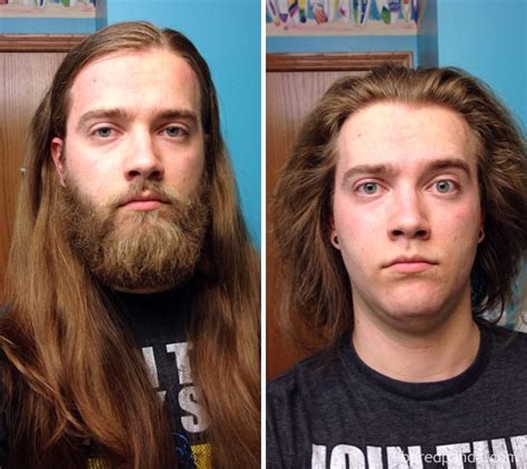 10+ Men Before & After Shaving That You Won’t Believe Are The Same Person