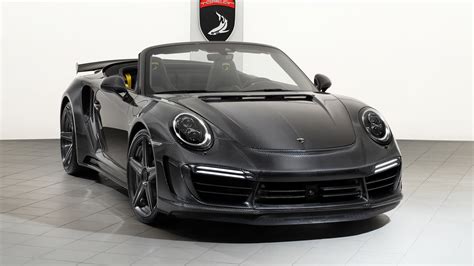 2018 TopCar Porsche 911 Turbo Stinger GTR Cabriolet Carbon Edition 4K ...