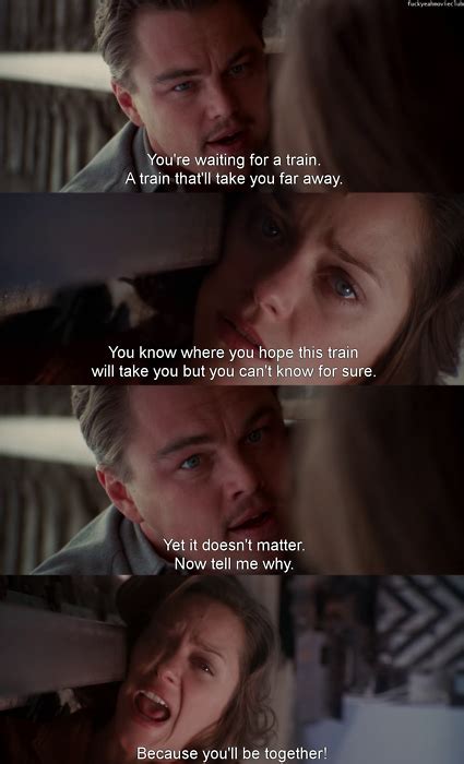 Inception aww my feels | Movies quotes scene, Inception quotes, Movie ...