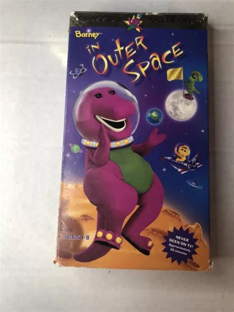 BARNEY - BARNEY in Outer Space (VHS, 1998) Rare - Never Seen on TV EUR ...