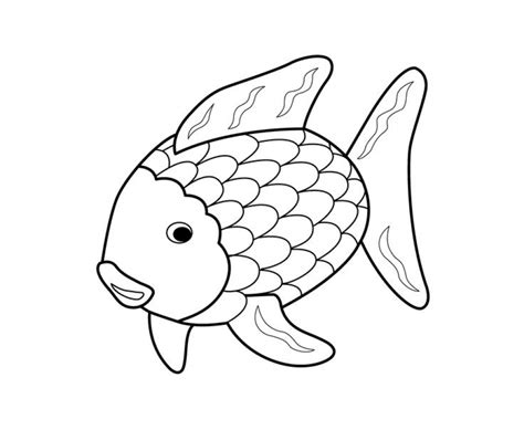 Get This Rainbow Fish Coloring Pages Free 7XVE1