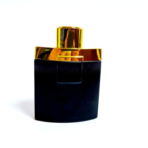 Wholesale Luxury Black Perfume Bottle 90 ml With Gold Cap For Men, High ...