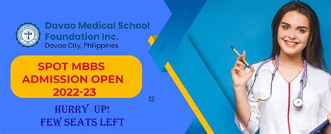 Davao Medical School Foundation, Admission, Fees, Courses